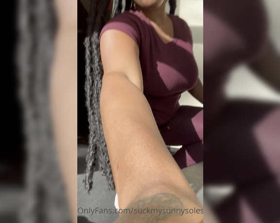 Sunny aka Suckmysunnysoles OnlyFans - Slow sock removal