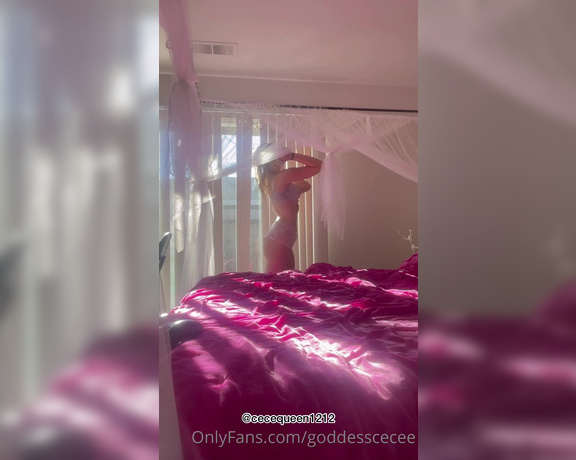 Cecily aka Goddesscecee OnlyFans - POV I locked you up in a cage across my room  Now I’m teasing you waiting for alpha to come home