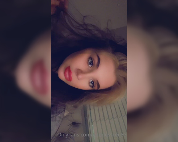 Cecily aka Goddesscecee OnlyFans - Listen closely  know your places !