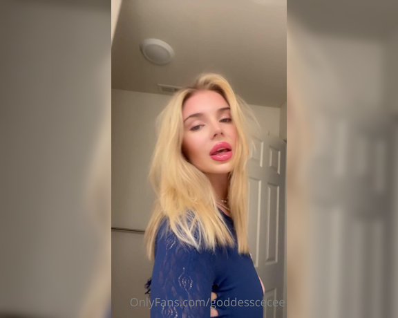 Cecily aka Goddesscecee OnlyFans - You belong to me  You are mine  You need me  Stop resisting  I’m your sex I’m your new world