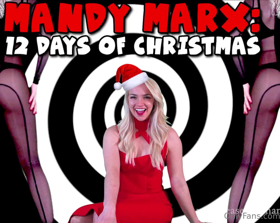 Mandy Marx aka Mandyxmarx OnlyFans - Santa Claus is coming to town youre just cumming Introducing the 12 Days of Mandy Marx Christmas