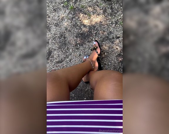 Sassy Toes aka Sassytoesforyou Onlyfans - I really am in my own world when Im making content for you guys 2