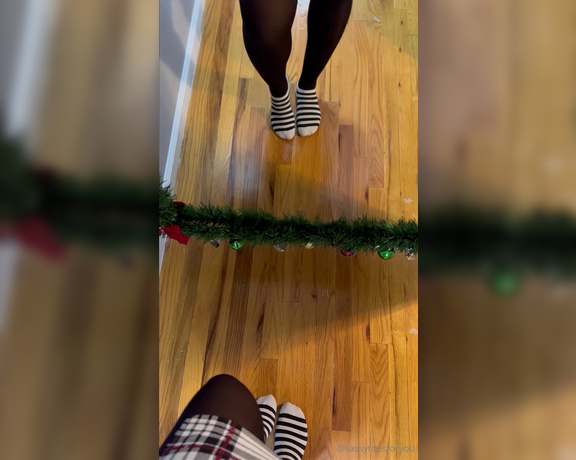 Sassy Toes aka Sassytoesforyou Onlyfans - This was right after I got home from last night I was wearing those socks and stockings for 12 hour