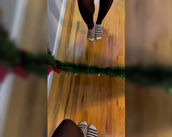 Sassy Toes aka Sassytoesforyou Onlyfans - This was right after I got home from last night I was wearing those socks and stockings for 12 hour