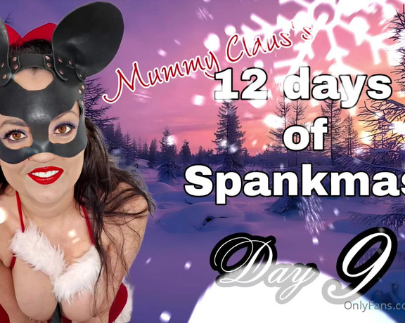 Miss Raven aka Trainingzero OnlyFans - The 9th day of Spankmas!