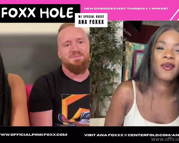 Pink Foxx aka Foxxpink OnlyFans - Ana Foxxx shares about the most fun sx shes had this year & more on The Foxx Hole Podcast! In