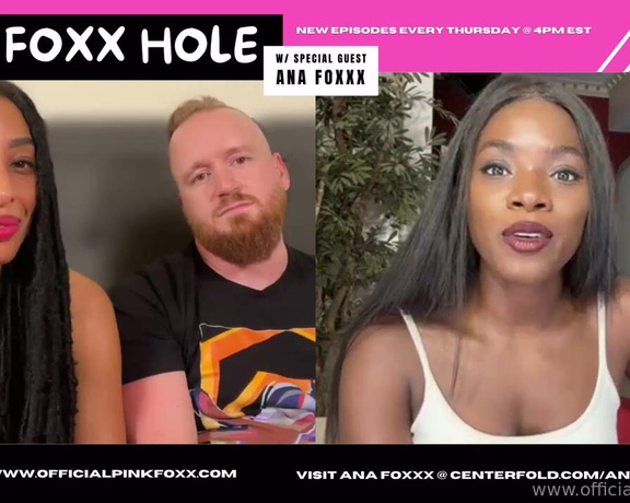 Pink Foxx aka Foxxpink OnlyFans - Ana Foxxx shares about the most fun sx shes had this year & more on The Foxx Hole Podcast! In