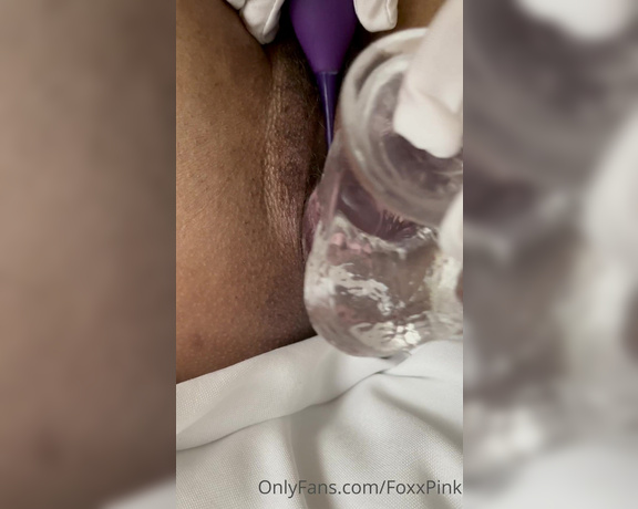 Pink Foxx aka Foxxpink OnlyFans - Squirting while using my dildo 1