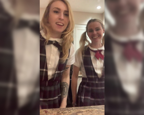 Kody Evans aka Kodyevans OnlyFans - Who loves these school girl outfits I am shooting with the amazing Macy tom, maybe you will some sne