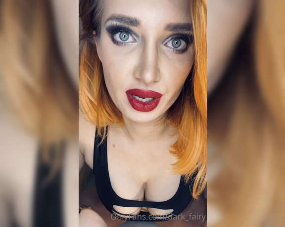 Dark Fairy aka Dark_fairy OnlyFans - JOI po polsku poddaj si mojej woli! Kiedy spojrzysz na te nylonowe rajstopki i nic pod spodem to