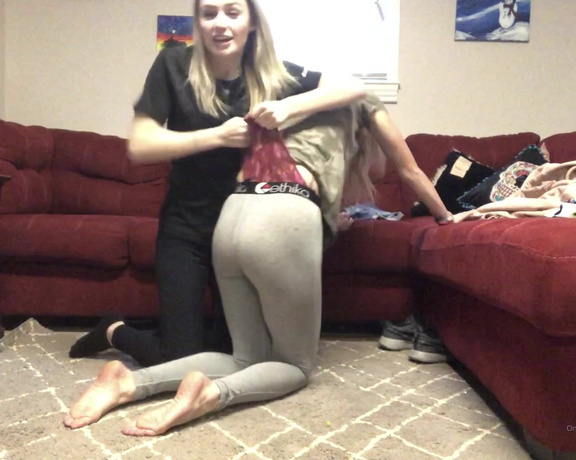 Kody Evans aka Kodyevans OnlyFans - Some sister wedgie fun