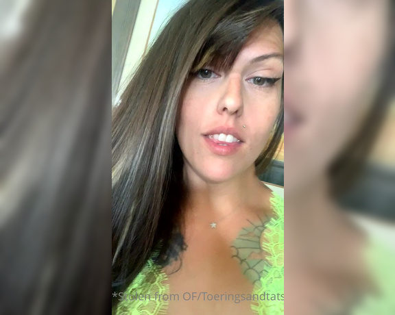 Lexi - Toe Rings and Tattoos aka Toeringsandtats OnlyFans - (337226685) I made like 5 videos for y’all today here’s a little BTS clip