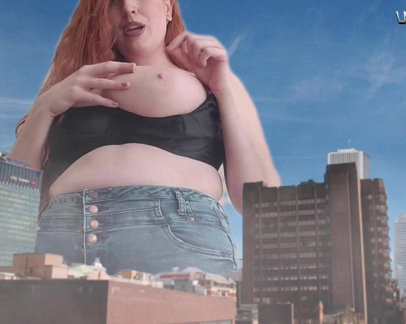 LTLGiantessClips - Giantess Ginger in 'This is Ginger's City Now' SFX