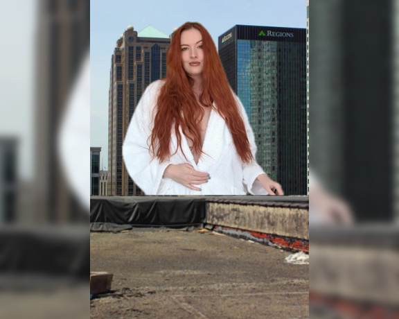 LTLGiantessClips - Giantess Ginger in 'The Giantess Model' SFX