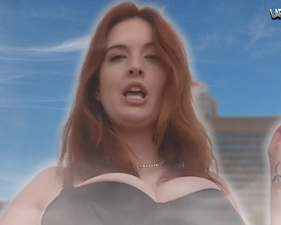 LTLGiantessClips - Giantess Ginger in Girlfriends Sister Giantess Growth SFX