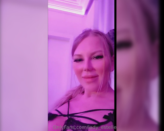 Lady Estelle aka Lady_estelle OnlyFans - Everyday session life clip vol 28 My cuties , at the start of the week I have a small excerpt