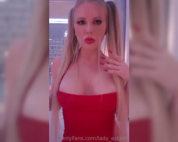 Lady Estelle aka Lady_estelle OnlyFans - My dears , have you always wanted to know what it feels like to be raised as a 2 hole mare online