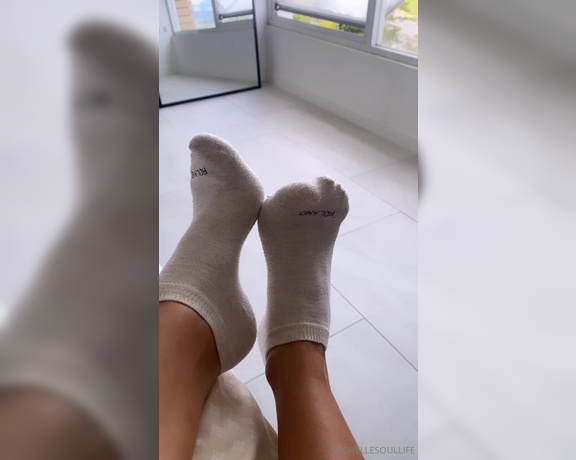 Michelle aka Michellesoullife OnlyFans - Are you a fan of socks removal