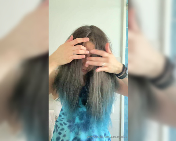 MissArcanaPlus aka Missarcanaplus OnlyFans - Soooo theres 2 videos here The first one is the FULL LENGTH video of me braiding my hair (over 7 1