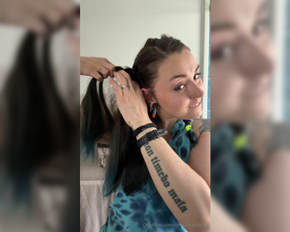 MissArcanaPlus aka Missarcanaplus OnlyFans - Soooo theres 2 videos here The first one is the FULL LENGTH video of me braiding my hair (over 7 1