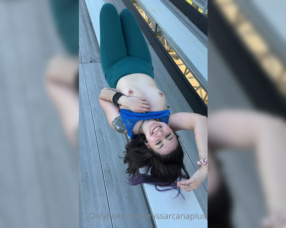 MissArcanaPlus aka Missarcanaplus OnlyFans - (35 42) I realized recently that Im suuuuper in to these upside down laying down topless shots H 8