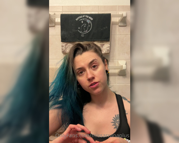 MissArcanaPlus aka Missarcanaplus OnlyFans - Pre shower!