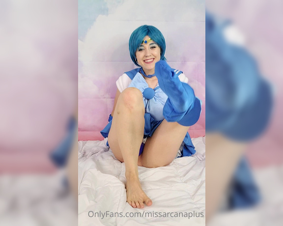 MissArcanaPlus aka Missarcanaplus OnlyFans - (11 20 & Vid #1) Sock removal video because obviously you want your Sailor Mercrury to be barefoot 2