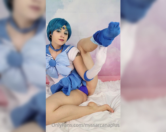 MissArcanaPlus aka Missarcanaplus OnlyFans - (11 20 & Vid #1) Sock removal video because obviously you want your Sailor Mercrury to be barefoot 2