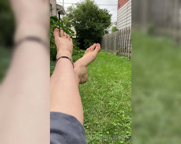 MissArcanaPlus aka Missarcanaplus OnlyFans - Since I feel like a cute little barefoot Fairy in my clovers, heres some just messing around, kin 8