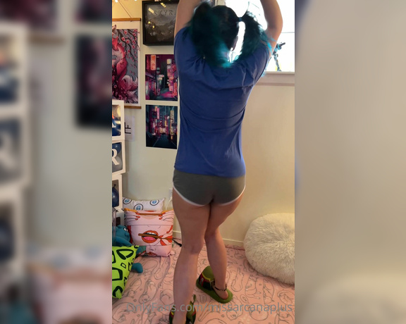 MissArcanaPlus aka Missarcanaplus OnlyFans - Bonus post for tonight This is just a casual hey whats up and teaser sneak peek at what I worked 3