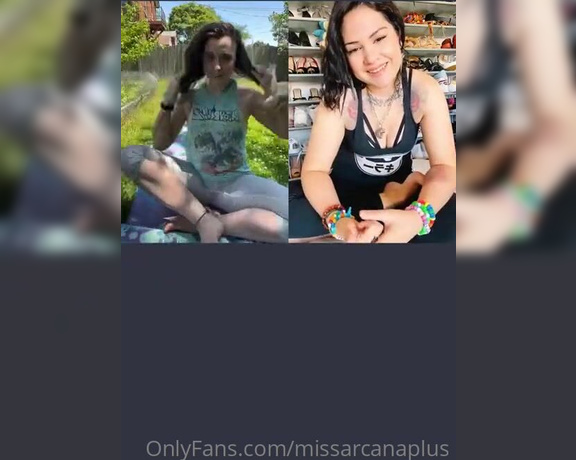 MissArcanaPlus aka Missarcanaplus OnlyFans - Tiktok live REPLAY with @ashleyfancyfetish ($5) @theashleyfancy (free)  You guys gotttaaaa follow