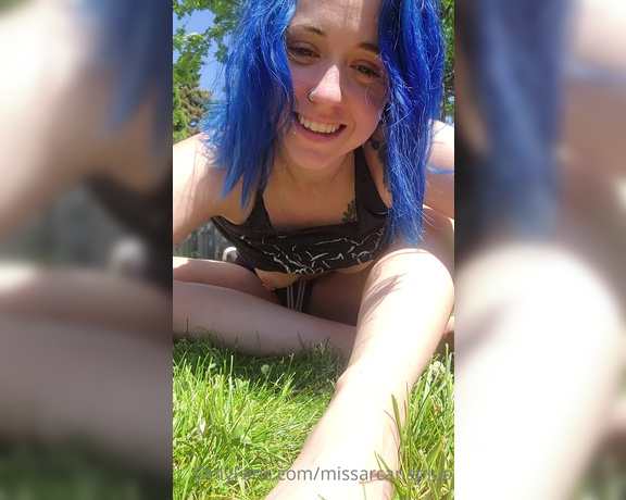 MissArcanaPlus aka Missarcanaplus OnlyFans - And of course, you know I love showing my boobies off outside lmao its so exhilarating! This is a 2