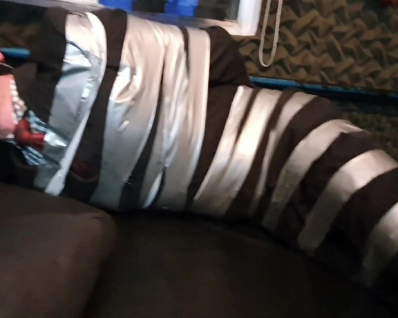 Tonny aka Tape_br OnlyFans - Studio 57  Season 2  Part 1 Tonny Business Man taped up by Leather Dons with Duct Tape Only in