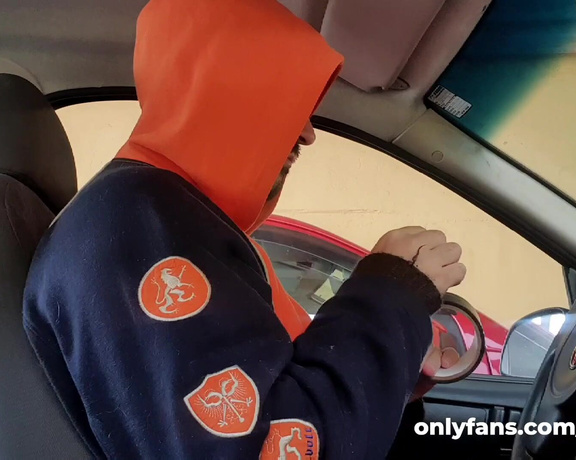 Tonny aka Tape_br OnlyFans - Self gagged in the car with black tape!