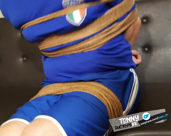 Tonny aka Tape_br OnlyFans - Soccer Gamer In Trouble Episode Ropes and Ball Gag By @manbondage httpsonlyfanscommanbondagerec