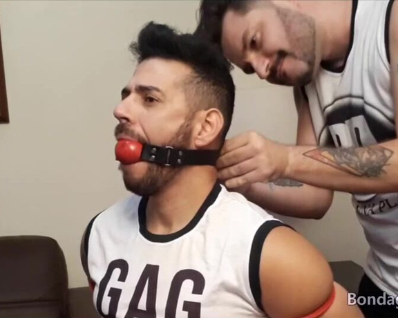 Tonny aka Tape_br OnlyFans - Behind Scenes from Leicy Gag Test! By @manbondage I loved gag him httpsonlyfanscommanbondagerec=1