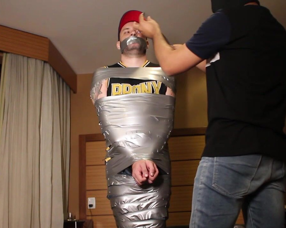 Tonny aka Tape_br OnlyFans - SILVER EP09 Tonny was wrapped in tape and had your feet tickled! A @tiedmanbrasil series httpsonly