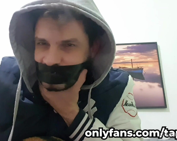 Tonny aka Tape_br OnlyFans - Black Tape + Self Gag