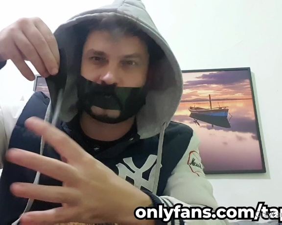 Tonny aka Tape_br OnlyFans - Black Tape + Self Gag