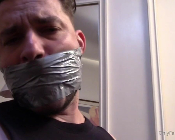 Tonny aka Tape_br OnlyFans - Handgag Gag Talking Duct Tape Ropes  Vdeo from BDMan  Part 2