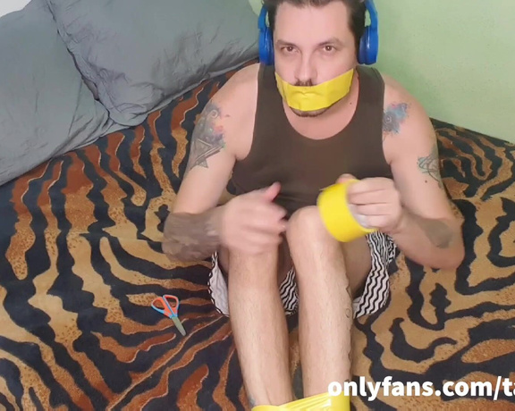 Tonny aka Tape_br OnlyFans - Custom video Self Bondage + Headphone You can send your idea suggestion in my DM and, depending