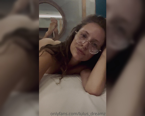 Lulus Dreamz aka Lulus_dreamz OnlyFans - I just got back from a night out and thought I would capture the moment when I was about to undress