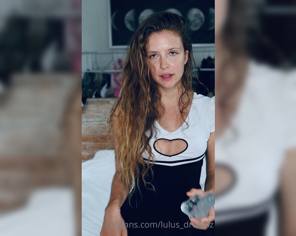 Lulus Dreamz aka Lulus_dreamz OnlyFans - Yep, theres a WHOLE video of me riding this rock (Tip me 17$ here or in private and I will get