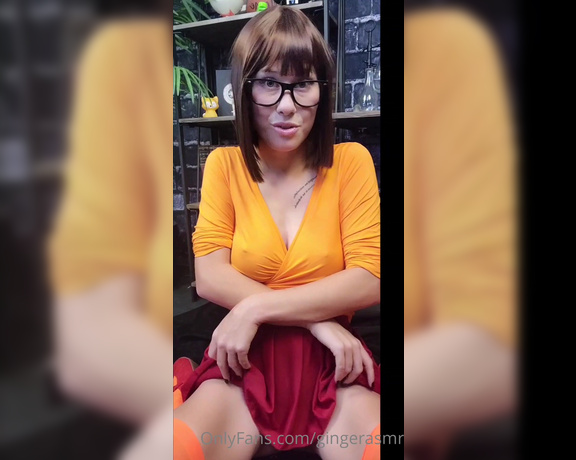 Megan  Ginger ASMR aka Gingerasmr OnlyFans - Velma Dinkley gives you Jerking Off Instructions