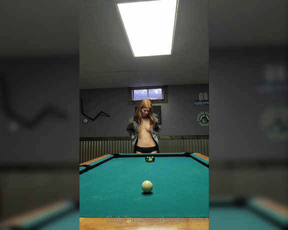 Megan  Ginger ASMR aka Gingerasmr OnlyFans - Playing Strip Pool with me while everyone is asleep