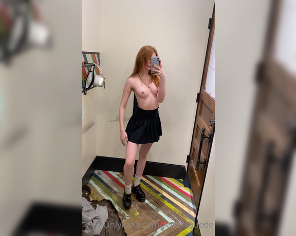 Zoe Strawberry aka Redxxxsuede OnlyFans - A lil riskier each time 2