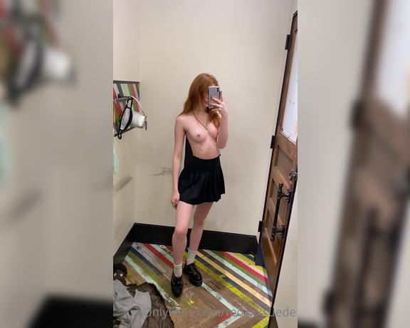 Zoe Strawberry aka Redxxxsuede OnlyFans - A lil riskier each time 2