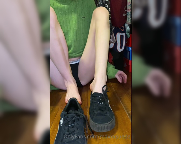 Zoe Strawberry aka Redxxxsuede OnlyFans - Shoe haul (Part 2) which pair is your fav
