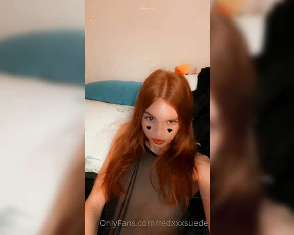 Zoe Strawberry aka Redxxxsuede OnlyFans - Having some funn pretending my toys are your cock 5