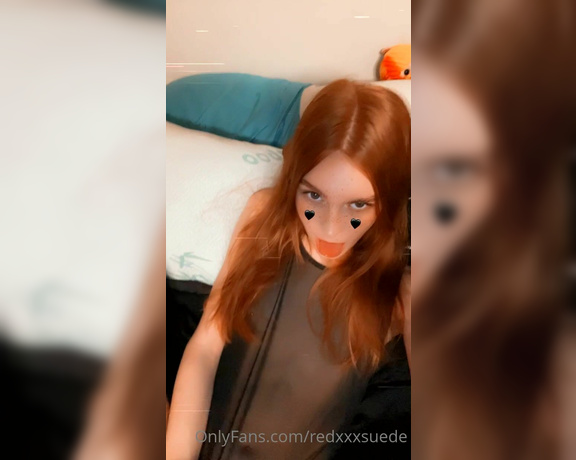 Zoe Strawberry aka Redxxxsuede OnlyFans - Having some funn pretending my toys are your cock 5